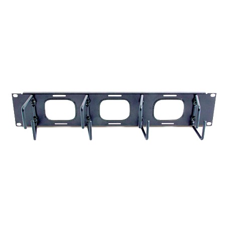 APC Élément de rangement horizontal 2U pour câbles avec ouvertures de passage