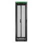 APC EASY RACK 600MM/42U/800MM WITH ROOF SIDE PANEL CASTORS FEET AND 4 BRACKETS NO BOTTOM BLACK Rack autonome Noir