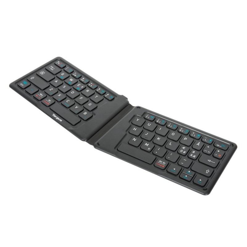 Targus AKF003NO clavier Universel Bluetooth QWERTY Nordique Noir Targus AKF003NO clavier Universel Bluetooth QWERTY Nordique Noir