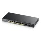 Zyxel GS1100-10HP v2 Non-géré Gigabit Ethernet (10/100/1000) Connexion Ethernet, supportant l'alimentation via ce port (PoE) Zyxel GS1100-10HP v2 Non-géré Gigabit Ethernet (10/100/1000) Connexion Ethernet, supportant l'alimentation via ce port (PoE)