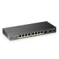 Zyxel GS1100-10HP v2 Non-géré Gigabit Ethernet (10/100/1000) Connexion Ethernet, supportant l'alimentation via ce port (PoE) Zyxel GS1100-10HP v2 Non-géré Gigabit Ethernet (10/100/1000) Connexion Ethernet, supportant l'alimentation via ce port (PoE)
