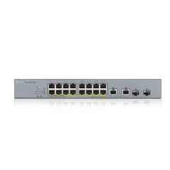 Zyxel GS1350-18HP-EU0101F commutateur réseau Géré L2 Gigabit Ethernet (10/100/1000) Connexion Ethernet, supportant