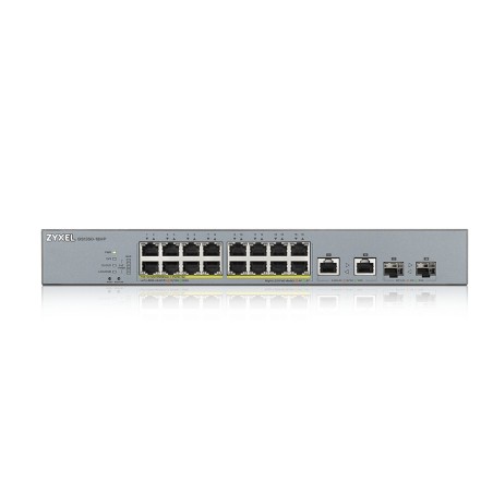 Zyxel GS1350-18HP-EU0101F commutateur réseau Géré L2 Gigabit Ethernet (10/100/1000) Connexion Ethernet, supportant