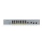 Zyxel GS1350-18HP-EU0101F commutateur réseau Géré L2 Gigabit Ethernet (10/100/1000) Connexion Ethernet, supportant Zyxel GS1350-18HP-EU0101F commutateur réseau Géré L2 Gigabit Ethernet (10/100/1000) Connexion Ethernet, supportant