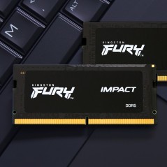 Kingston Technology FURY 16GB 6400MT s DDR5 CL38 SODIMM Impact XMP