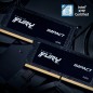 Kingston Technology FURY 16GB 6400MT/s DDR5 CL38 SODIMM Impact XMP Kingston Technology FURY 16GB 6400MT/s DDR5 CL38 SODIMM Impact XMP