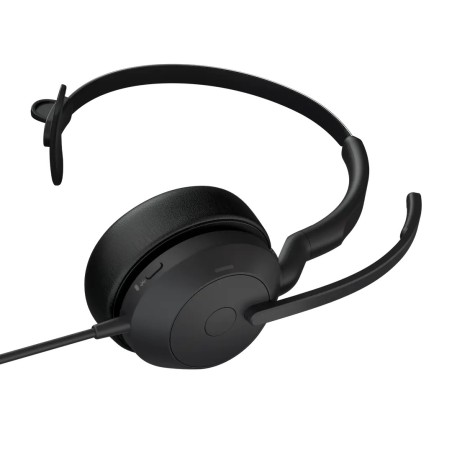 Jabra Evolve2 50 Casque Avec fil Arceau Bureau/Centre d'appels USB Type-C / USB Type-A Bluetooth Noir
