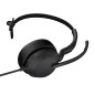 Jabra Evolve2 50 Casque Avec fil Arceau Bureau/Centre d'appels USB Type-C / USB Type-A Bluetooth Noir Jabra Evolve2 50 Casque Avec fil Arceau Bureau/Centre d'appels USB Type-C / USB Type-A Bluetooth Noir