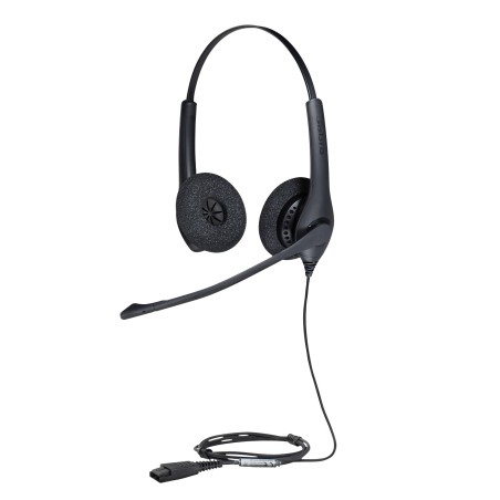 Jabra Biz 1500 Casque Avec fil Arceau Bureau Centre d'appels Bluetooth Noir