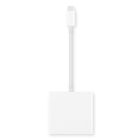 Lenovo GX90T33021 adaptateur graphique USB 3840 x 2160 pixels Blanc