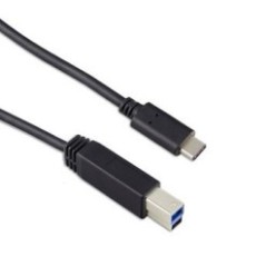 Targus ACC924EUX câble USB USB 3.2 Gen 2 (3.1 Gen 2) 1 m USB C USB B Noir