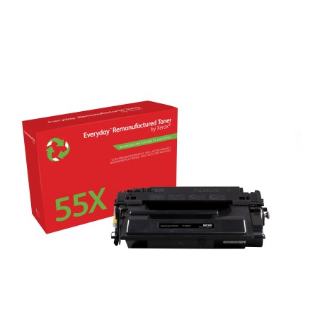 Toner remanufacturé Mono Everyday™ de Xerox compatible avec HP 55X (CE255X), Grande capacité