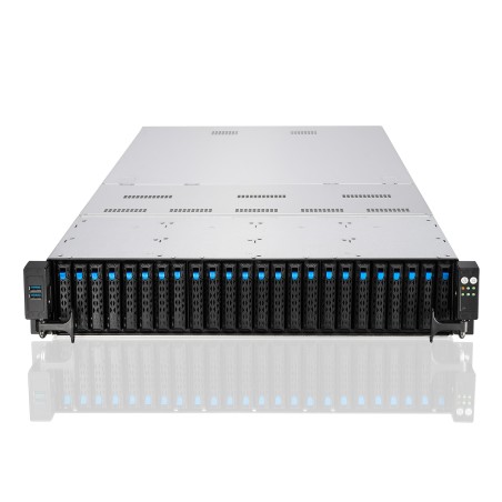 ASUS RS720-E11-RS24U Intel C741 Rack (2 U) Noir, Argent