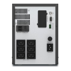 APC Easy UPS SMV alimentation d'énergie non interruptible Interactivité de ligne 2 kVA 1400 W 6 sortie(s) CA
