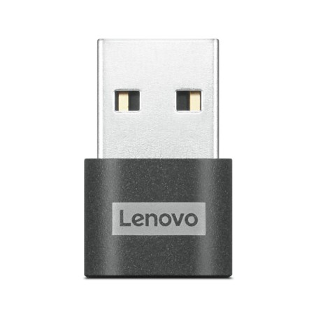 Lenovo 4X91C99226 changeur de genre de câble USB-C USB-A Noir