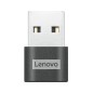 Lenovo 4X91C99226 changeur de genre de câble USB-C USB-A Noir