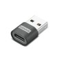 Lenovo 4X91C99226 changeur de genre de câble USB-C USB-A Noir