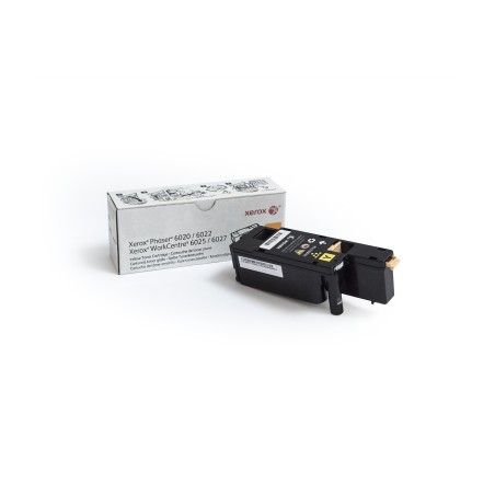 Xerox Cartouche de toner Jaune de Capacité standard Phaser® 6020 6022, WorkCentre® 6025 6027 (1000 pages) - 106R02758
