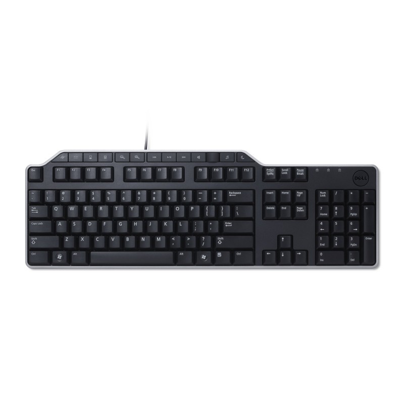 DELL KB522 clavier Universel USB QWERTY US International Noir