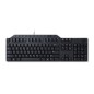 DELL KB522 clavier Universel USB QWERTY US International Noir