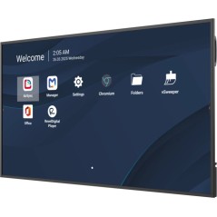 Viewsonic CDE6531-1C Écran d'affichage dynamique Écran plat de signalisation numérique 165,1 cm (65") LCD Wifi 500 cd m² 4K