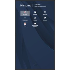Viewsonic CDE6531-1C Écran d'affichage dynamique Écran plat de signalisation numérique 165,1 cm (65") LCD Wifi 500 cd m² 4K