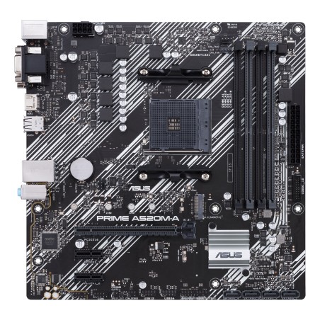 ASUS PRIME A520M-A II/CSM AMD A520 Emplacement AM4 micro ATX