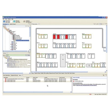 APC InfraStruXure Operations 10 Rack License Gestion du système