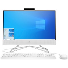 HP 22-df0097n Intel® Core™ i3 i3-1005G1 54,6 cm (21.5") 1920 x 1080 pixels PC All-in-One 4 Go DDR4-SDRAM 1,12 To HDD+SSD