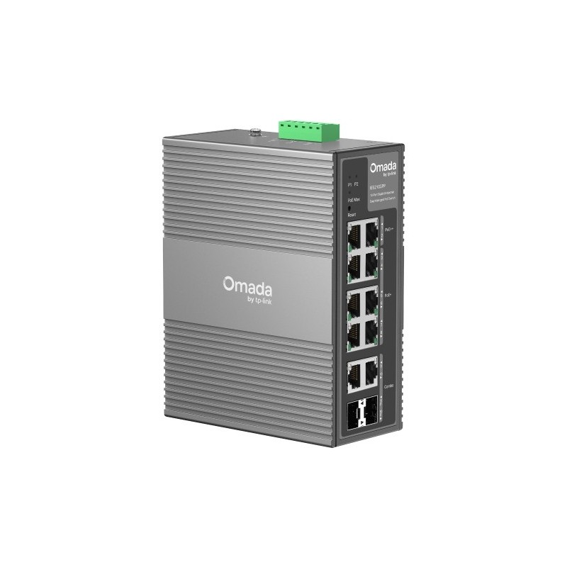 TP-Link Omada IES210GPP commutateur réseau Géré Gigabit Ethernet (10/100/1000) Connexion Ethernet, supportant l'alimentation