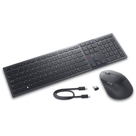 DELL Clavier et souris de collaboration Pro Premium - KM900 - États-Unis international (QWERTY)