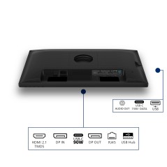 Philips 24B2U3601 écran plat de PC 60,5 cm (23.8") 2560 x 1440 pixels Quad HD LCD Noir