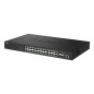 D-Link DMS-1250-28P/E commutateur réseau Géré L2 2.5G Ethernet (100/1000/2500) Connexion Ethernet, supportant l'alimentation