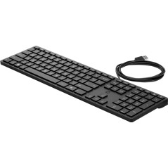 HP 320K G2 USB Wired Keyboard (Bulk Qty.12)