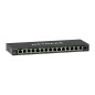 NETGEAR GS316EP Géré Gigabit Ethernet (10/100/1000) Connexion Ethernet, supportant l'alimentation via ce port (PoE) Noir