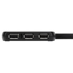 Targus ACH114EU hub & concentrateur USB 2.0 480 Mbit s Noir