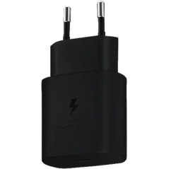 Samsung EP-TA800N Universel Noir Secteur Charge rapide Intérieure