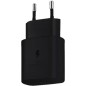 Samsung EP-TA800N Universel Noir Secteur Charge rapide Intérieure