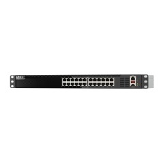 QNAP QSW-M3224-24T commutateur réseau Géré L3 10G Ethernet (100 1000 10000) 1U Noir, Argent