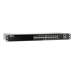 QNAP QSW-M3224-24T commutateur réseau Géré L3 10G Ethernet (100 1000 10000) 1U Noir, Argent