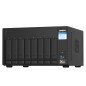 QNAP TS-832PX NAS Tower Annapurna Labs AL324 4 Go DDR4 0 To QNAP Turbo System Aluminium, Noir