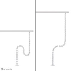 Neomounts ADS06-132WH Colonne vertébrale - fixation magnétique - universel