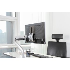 Neomounts FPMA-LIFT100BLACK Adaptateur VESA réglable en hauteur - universel