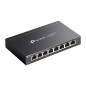 TP-Link TL-SG108S-M2 commutateur réseau Non-géré L2 2.5G Ethernet (100/1000/2500) Bureau Noir