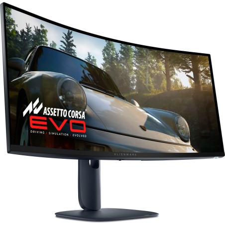 Alienware AW3425DW écran plat de PC 86,4 cm (34") 3440 x 1440 pixels Wide Quad HD QD-OLED Bleu