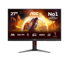 AOC G4 27G4HA écran plat de PC 68,6 cm (27") 1920 x 1080 pixels Full HD LED Noir, Rouge