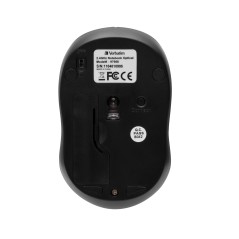 Verbatim Go Nano souris Bureau Ambidextre RF sans fil 1600 DPI