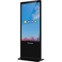 Viewsonic EP5542T Écran d'affichage dynamique Conception Totem 139,7 cm (55") LED 450 cd m² 4K Ultra HD Noir Écran tactile