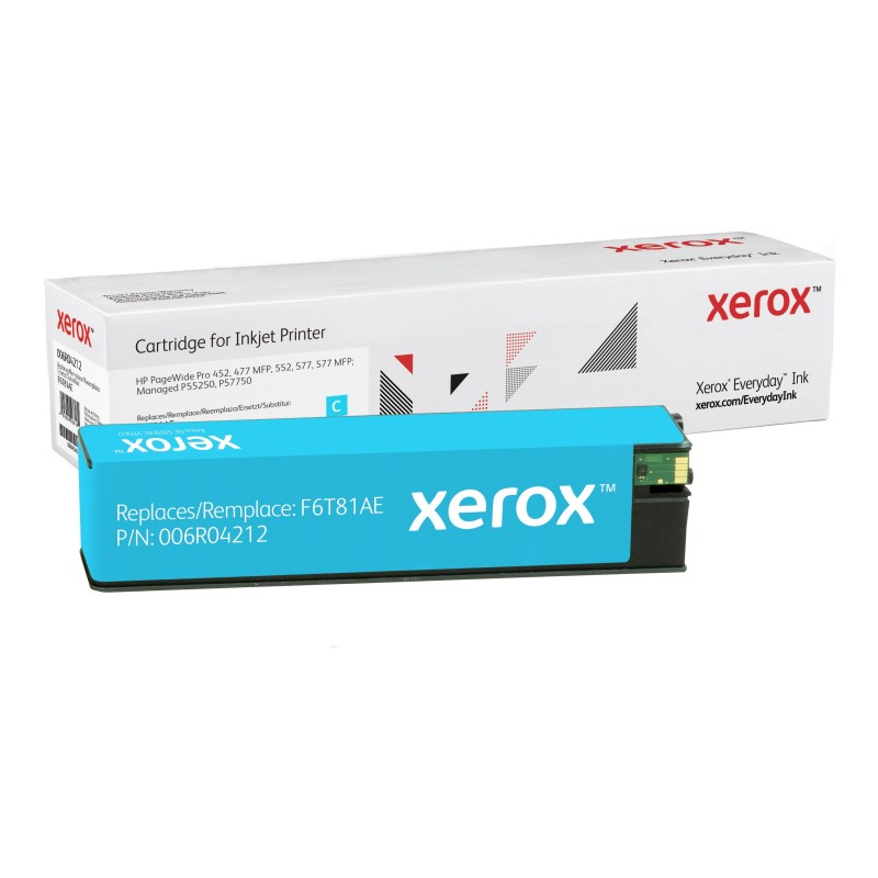 Cartouche Cyan Everyday™ de Xerox compatible avec HP 973X (F6T81AE), Grande capacité Cartouche Cyan Everyday™ de Xerox compatible avec HP 973X (F6T81AE), Grande capacité