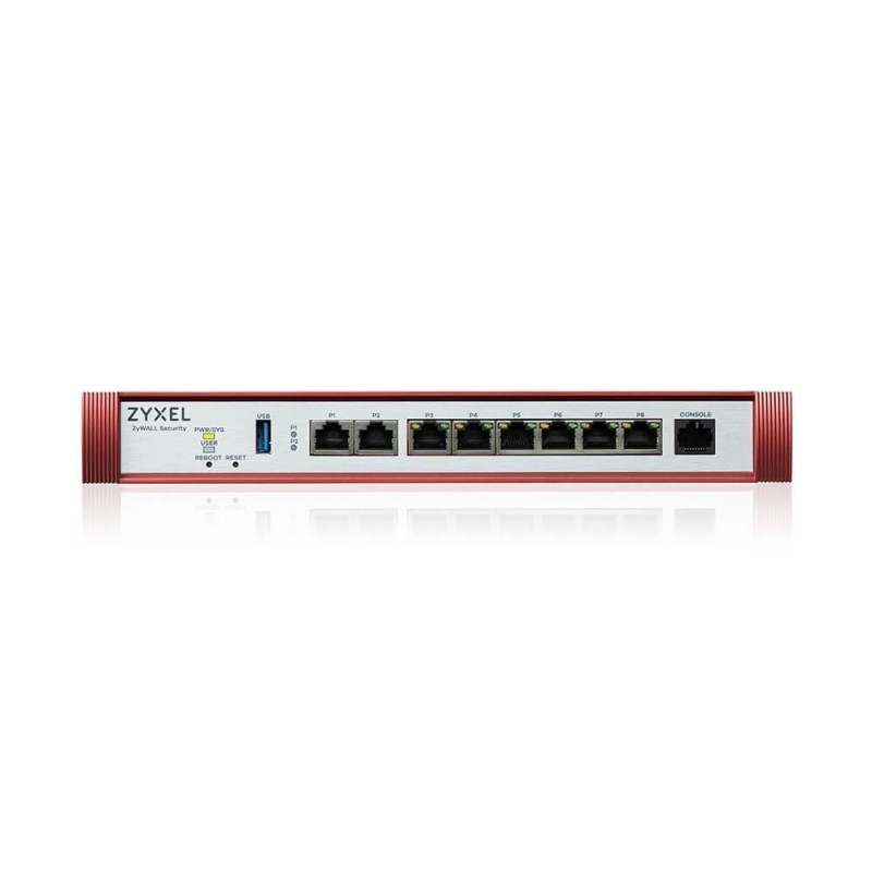 Zyxel USG FLEX 200H pare-feux (matériel) 5 Gbit/s Zyxel USG FLEX 200H pare-feux (matériel) 5 Gbit/s